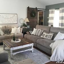 27 Rustic Farmhouse Living Room Decor Ideas For Your Home Homelovr Farmhouse Decor Living Room Farm House Living Room Modern Farmhouse Living Room Decor