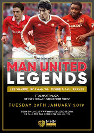 Manchester united will face bayern munich 20 years on from their famous champions league (image: Fans Join Manchester United Legends Lee Sharpe Norman Whiteside And Paul Parker Mhm Media Group
