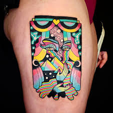Check out our lightning tattoo selection for the very best in unique or custom, handmade pieces from our tattooing shops. 25 Psychedelic Tattoos That Explode With Color Creativity