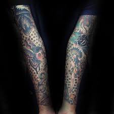 They can help remind you of where you came from, where you are going, or who you want to be. Oldschool Sleeve Tattoo 60 Traditional Tattoo Sleeve Designs For Men