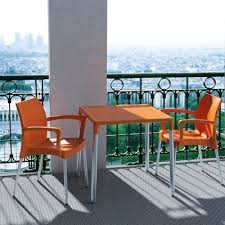 Hashtag Home Adley Stacking Patio Dining Chair Wayfair In 2020 Patio Dining Chairs Outdoor Armchair Dining Arm Chair