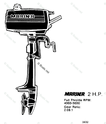 Mercury Outboard Parts By Year Mercury Mariner Mark