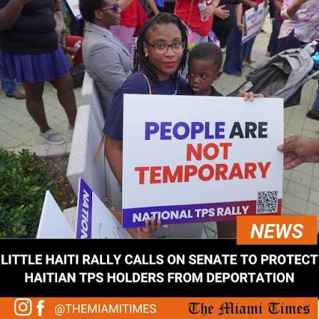 Community members gathered in Little Haiti to urge Congress to protect Temporary Protected Status for Haitians, sharing how uncertainty over immigration policy is affecting families, students and workers across South Florida. Tap