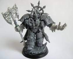 centurion chaos lord conversion by assberryfaggot chaos lord chaos warhammer 40k miniatures