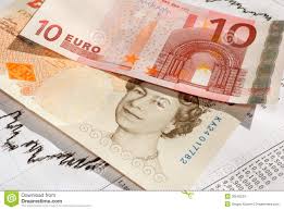 Eur Gbp Euro British Pound The Exchange Rate Stock