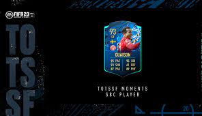 Robin quaison fifa 21 career mode. Fifa 20 Robin Quaison Via Player Moments Sbc
