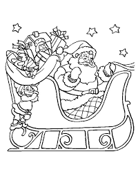 Deze kleurplaat heb je gevonden op jouwkleurplaten.nl. Kleuren Nu Kerstman Op De Arreslee Kleurplaten