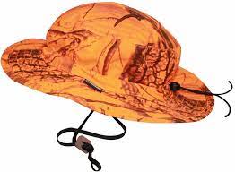 Realtree Blaze Boonie Cap Gore Tex Orange Camouflage Fishing Goretex Hunting Cap Orange Camo Hunting Caps Hats