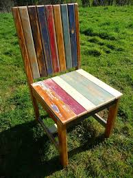 Hand Made Reclaimed Wood Chair Painted By Thewoodcaboodle Rustic Furniture Design Reclaimed Wood Chair Chairs Repurposed