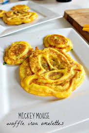 Mickey Mouse Egg Omelets Mickey Mouse Eggs Friend Recipe Foodie