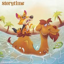 Safely over, the little jackal jumped down and showed the camel the. Making Storytime Archives Page 2 Of 7 Storytime Magazine