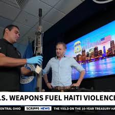 Guns from US fuel Haiti's violence crisis: Gangs weild high-powered weapons
