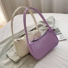 Diamante Faux Leather Shoulder Bag Yesstyle