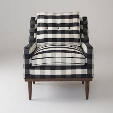 The most common buffalo check chair material is cotton. Jack Chair Windowpane Plaid Schoolhouse