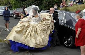 See photos of affordable and designer mother of the bride dresses and browse by neckline, hemline and price, all on brides. Bride Gets Her Big Fat Beautiful Dress Otago Daily Times Online News