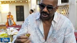 Camel meat is something that may be sensitive to some viewers, so make sure you're comfortable with watching the camel cooking! Us Tv Host Steve Harvey Tries Camel Meat In Dubai Africazine