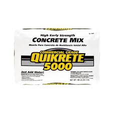 Quikrete 80 Lb High Early Strength Concrete Mix 100700 The Home Depot Concrete Mixes Concrete Concrete Diy