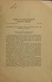 Examples of intercision type of stream piracy in western Virginia,