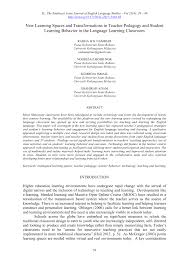 Laman web seperti depop, gumtree dan shpock telah membuat nama besar untuk diri mereka sendiri. Pdf The Impact Of New Learning Spaces On Teacher Pedagogy And Student Learning Behavior