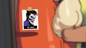 drunkoak, lopunny, the joker, creatures (company), game freak, nintendo,  pokemon, highres, 1girl, blurry, blurry background, body fur, brown fur,  character name, english text, furry, furry female, gen 4 pokemon, joker  catches a