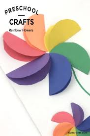 See more ideas about cardmaking, cards handmade, inspirational cards. How To Make Easy Rainbow Paper Flowers For Kids Twitchetts