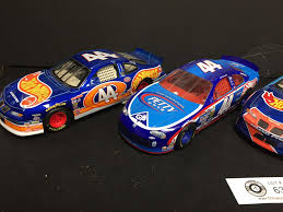 We wanted to be able to go to one store and buy it all but there was no place like that. A Lot Of 4 Different Nascar Diecast Cars Made By Mattel