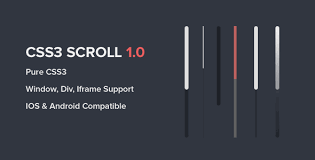 Css3 Scroll By Stampreadytemplates Version 1 0 Initial Release Featurespure Css3 Supports Webkit Browsers Fallb Scroll Bar Wordpress Plugins Design Scroll
