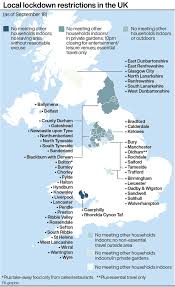 Local Lockdowns Which Parts Of The Uk Are Affected Shropshire Star