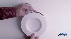 I show how to install a torchstar led recessed light into a recessed light housing with a socket that takes incandescent or halogen bulbs. How To Install Feit Led Can Light Retrofit Kits Ace Hardware Youtube