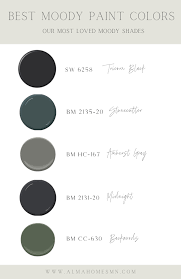 The Best Moody Interior Paint Colors