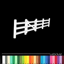Decoupe Scrapbooking Barriere Jardin Mer Ferme Scrapbooking Etsy Scrapbooking Embellissements Barriere Jardin