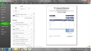 Contoh surat perintah kerja serta format dan komponennya! Membuat Purchasing Order Dengan Microsoft Excel Youtube