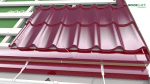 Dn steel is a reliable company in the philippines for a long time. Umbrella Double Modular Metal Tile Mounting Guidelines For Double Pitched Roof Youtube