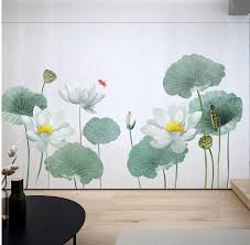 Or perhaps the mythical green woman. Large Leaf Wall Decals Green Plant Removable Leaves Wallpaper Etsy In 2021 Flower Wall Decals Wall Painting Decor Flower Wall