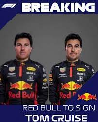 You do realise that's a deepfake, where someone has put perez's face on tom cruise's, right? Breaking Tom Cruise To Race Alongside Sergio Perez For 2021 Formuladank