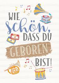 Wann stehst du morgens meistens auf? Schon Das Du Geboren Bist Baby Familienkarten Echte Postkarten Online Versenden