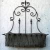 Hand forged by a blacksmith also works as a coat rack. 1