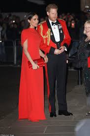 They received a long round of applause from the audience. Meghan Markle And Prince Harry Arrive At Mountbatten Festival Of Music In London Express Digest