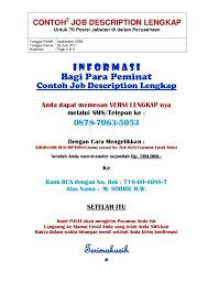 We did not find results for: Contoh Job Description Karyawan Doc Cara Golden