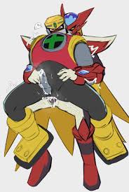 Post 5737914: 9breaststr1ps6 GutsMan.EXE Mega_Man Mega_Man_(series)  Mega_Man_Battle_Network Zero.EXE