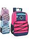 Wholesale Color-Block Design Flap Top Backpack from www.amazon.com