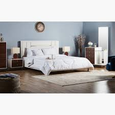 طقم غرفة نوم كينج 5 قطع 180x210 سم لارا متعد د الألوان