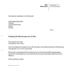 Laut vertrag ist diese kündigung mit einer frist von 3 monaten verbunden, das mietverhältnis endet also am 30.11.2008. Versicherungen Mietvertrag Kundigung Mietvertrag Nachmieter Vorlage
