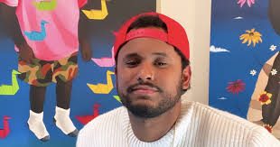 'I see it as hope': Painter Jaylen Pigford shares new works in the show  'Digging for Daisies'