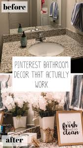 20 high end dollar tree diy room decor ideas to try in 2021! Pinterest Bathroom Decor That Actually Worked Diy Bathroom Decor Ideas Diy Bathroom Decor Bathroom Decor Work Diy