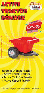 Dun Paylastigimiz Active Kepceli Traktor Un Arkasina Isterseniz Romork Da Ekleyebilirsiniz Demistik Iste Bu Da Romorku Urun Fark Oyuncak Traktor Urunler