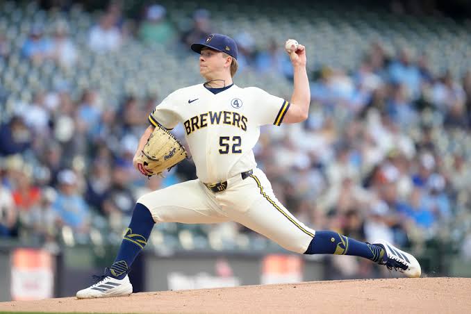 Brewers' Kyle Harrison dominates SF Giants in first meeting with old team