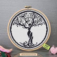 Tree of life cross stitch pattern celtic tree of life counted cross stitch chart easy cross stitch pdf pattern begginer cross stitch design soeasypatternstudio 5 out of 5 stars (82) sale price $3.38 $ 3.38 $ 3.76 original price $3.76 (10% off. Nature Cross Stitch Pattern Pdf Yoga Trees Tree Of Life Etsy In 2021 Cross Stitch Tree Cross Stitch Patterns Cross Stitch