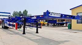 2 Axle 40 Ft Skeleton Trailer
