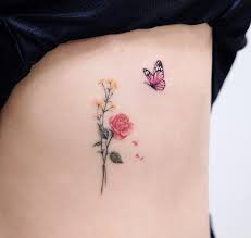 We shortlist our favorite small flower tattoo ideas. Love The Butterfly Collarbone Unique Tattoo Designs Tiny Tattoos For Girls Unique Tattoos